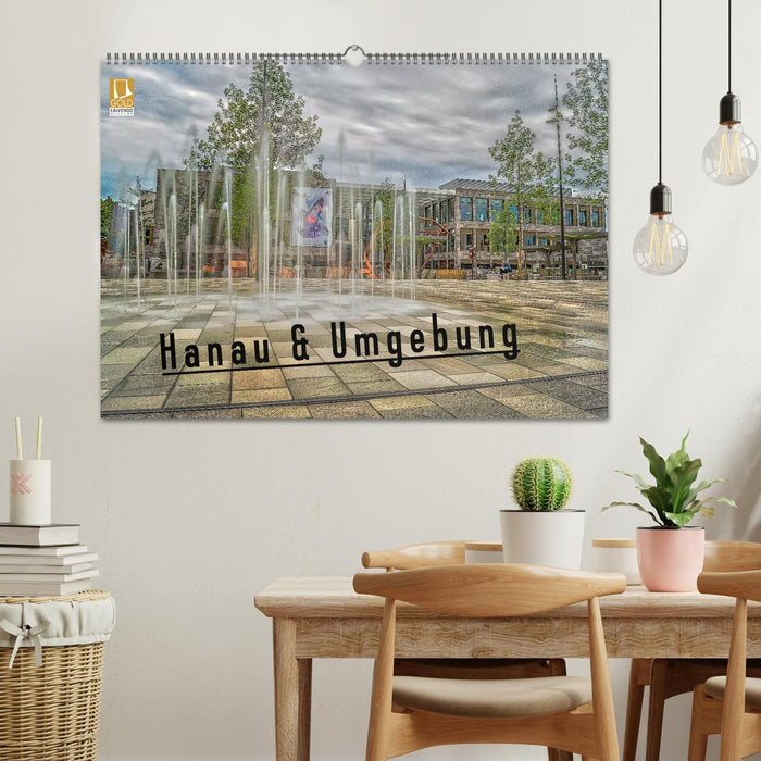 Hanau und Umgebung (CALVENDO Wandkalender 2026)