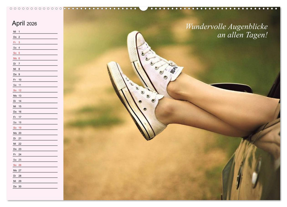 Der Freundinnen-Kalender. Was ich mir für dich wünsche! (CALVENDO Wandkalender 2026)