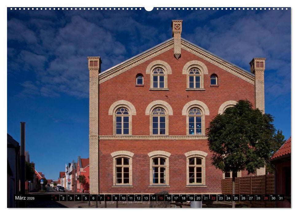 Barth - Idyll zwischen Bodden und Ostsee (CALVENDO Wandkalender 2026)