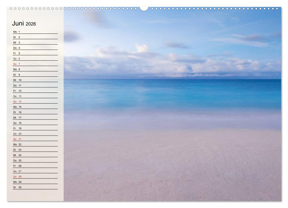 Traumstrände (CALVENDO Premium Wandkalender 2026)