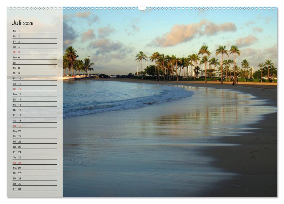 Traumstrände (CALVENDO Premium Wandkalender 2026)