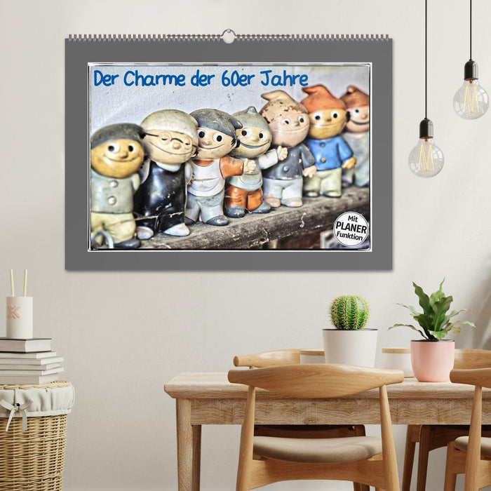 Der Charme der 60er Jahre (CALVENDO Wandkalender 2026)