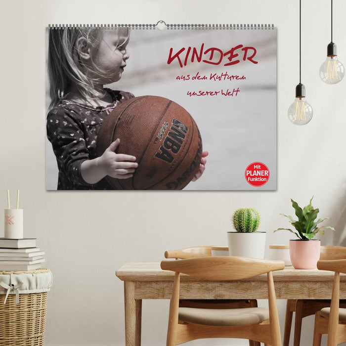 Kinder aus den Kulturen unserer Welt (CALVENDO Wandkalender 2026)