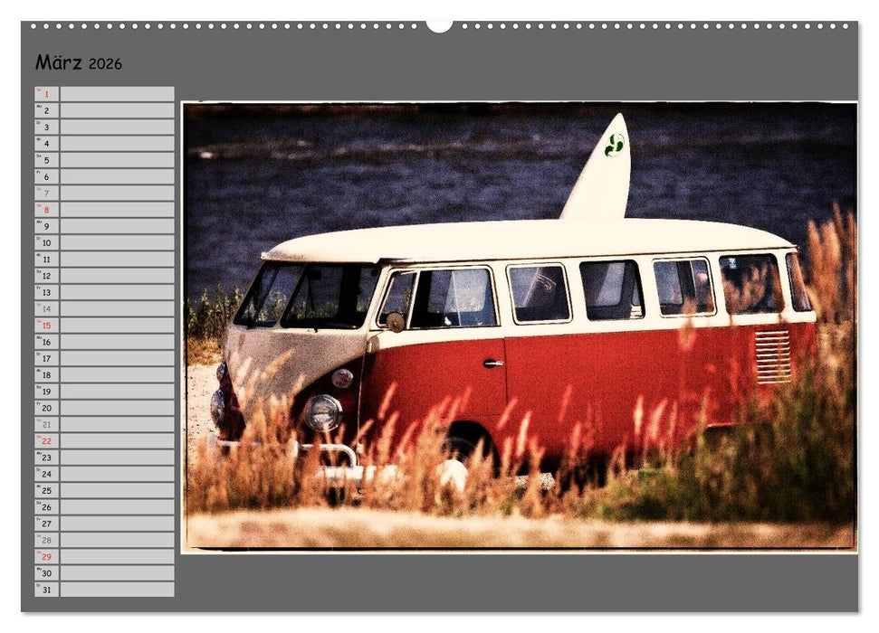 Oldtimer auf Tour (CALVENDO Premium Wandkalender 2026)