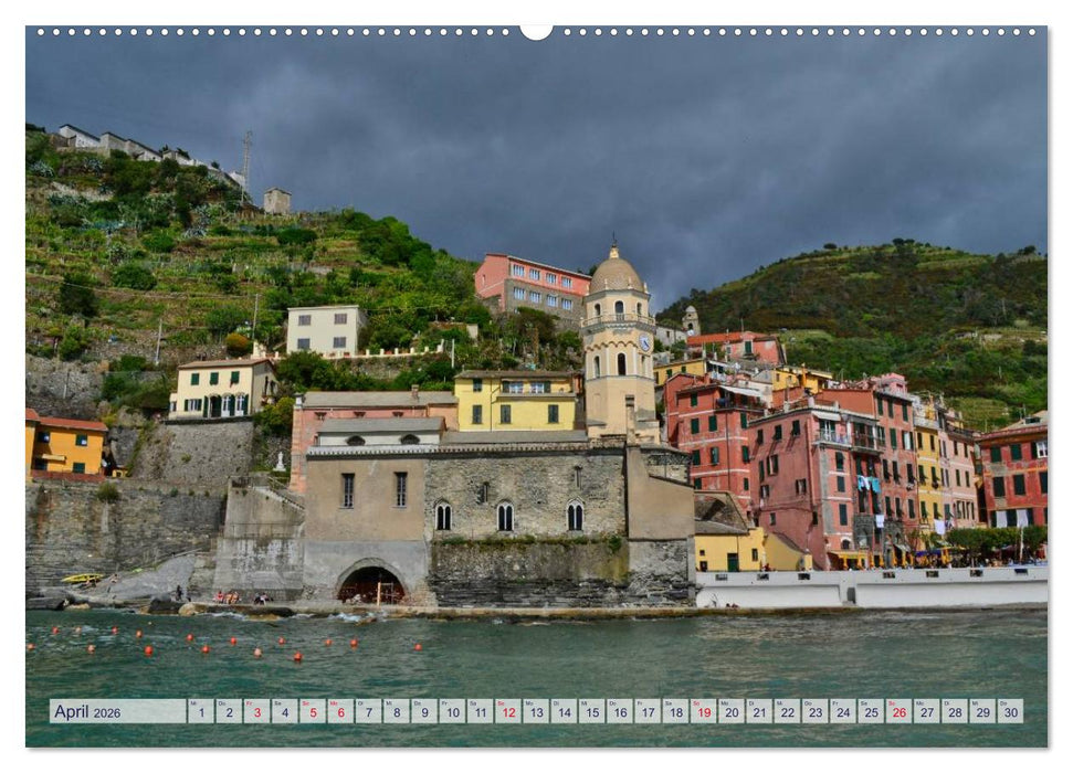 SCHMUCKSTÜCKE der CINQUE TERRE (CALVENDO Premium Wandkalender 2026)