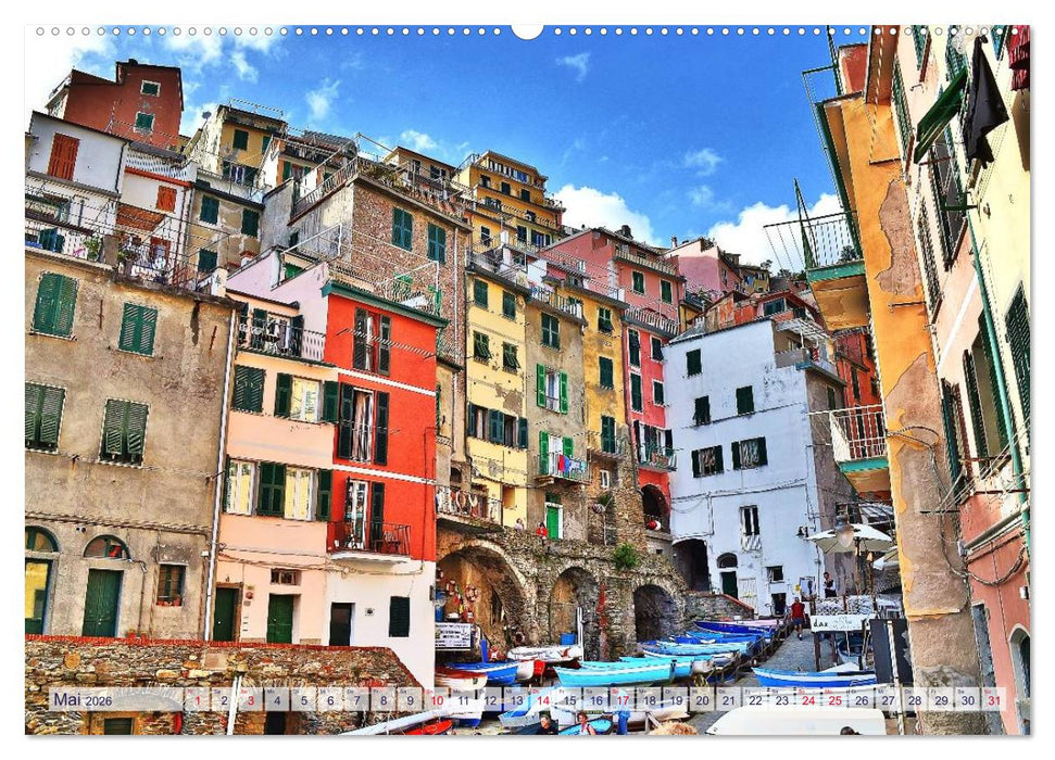 SCHMUCKSTÜCKE der CINQUE TERRE (CALVENDO Premium Wandkalender 2026)