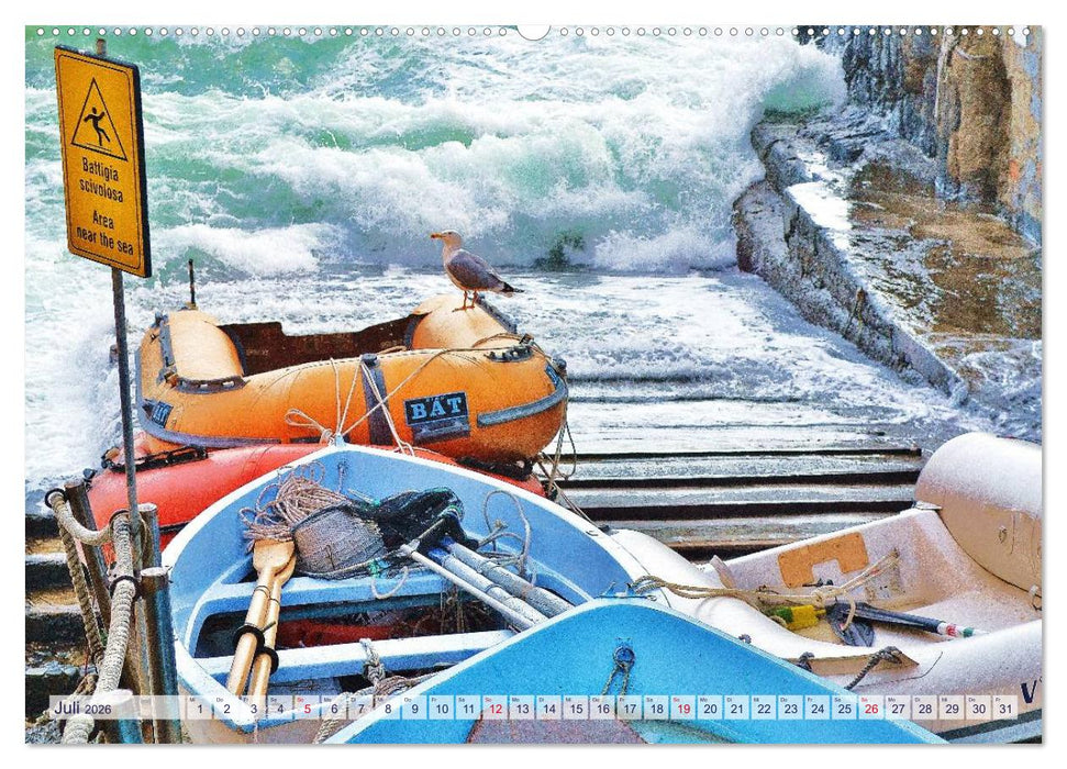 SCHMUCKSTÜCKE der CINQUE TERRE (CALVENDO Premium Wandkalender 2026)