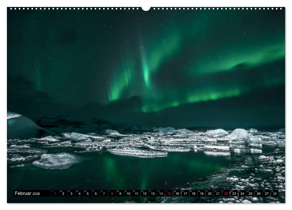 Faszination Licht am Polarkreis (CALVENDO Premium Wandkalender 2026)