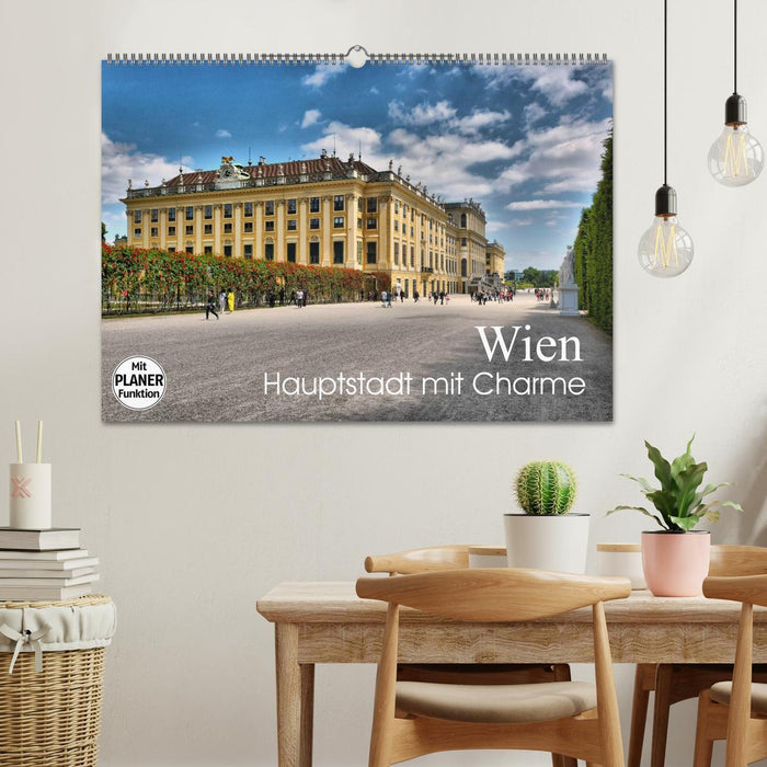 Wien - Haupstadt mit Charme (CALVENDO Wandkalender 2026)