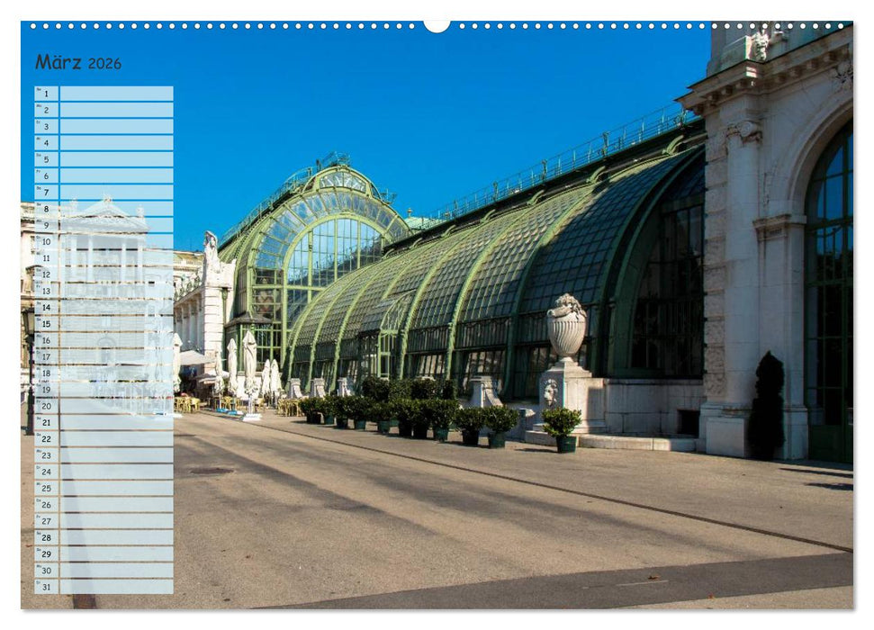 Wien für Liebhaber und Interessierte (CALVENDO Premium Wandkalender 2026)