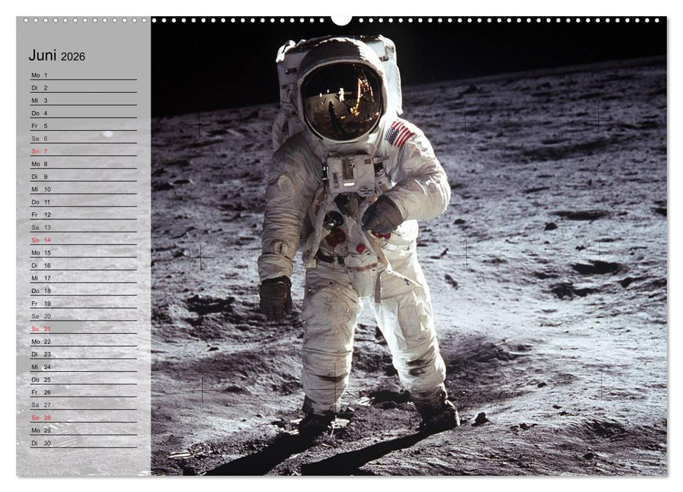 Missionen im Weltall (CALVENDO Wandkalender 2026)
