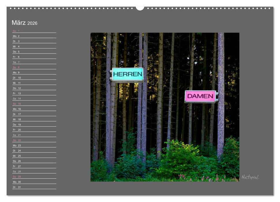 Schwarzwald. Anders. (CALVENDO Wandkalender 2026)