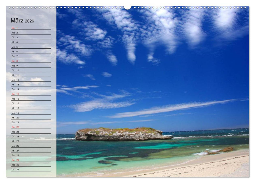 Traumstrände (CALVENDO Wandkalender 2026)