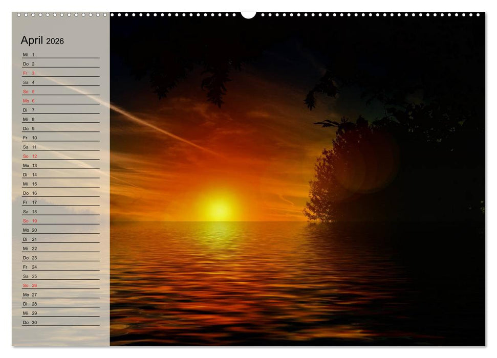 Traumstrände (CALVENDO Wandkalender 2026)