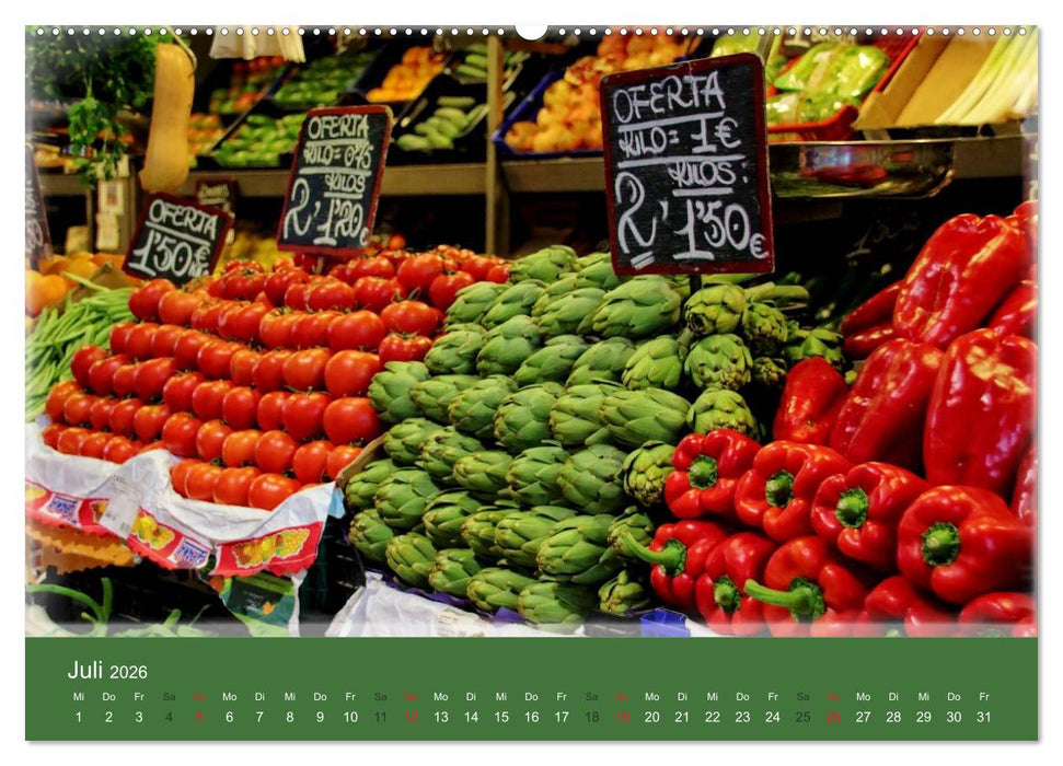 Spanische LebensArt (CALVENDO Premium Wandkalender 2026)