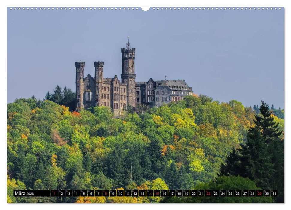 Die Lahn - Zauberhafte Orte rund um Limburg (CALVENDO Wandkalender 2026)