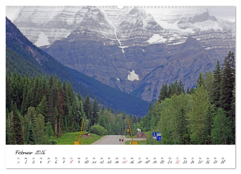 Abenteuer Radreisen (CALVENDO Wandkalender 2026)