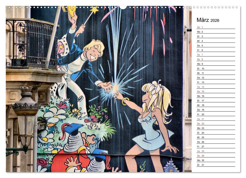 300mm - Brüssel (CALVENDO Premium Wandkalender 2026)