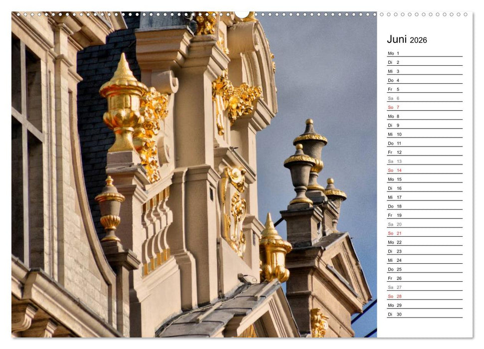 300mm - Brüssel (CALVENDO Premium Wandkalender 2026)