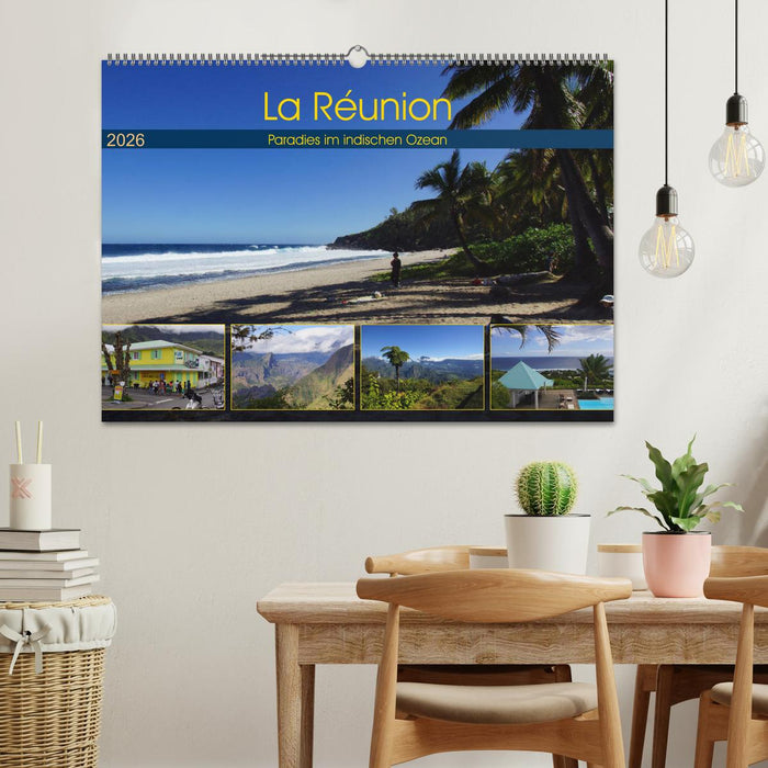 La Réunion - Paradies im indischen Ozean (CALVENDO Wandkalender 2026)