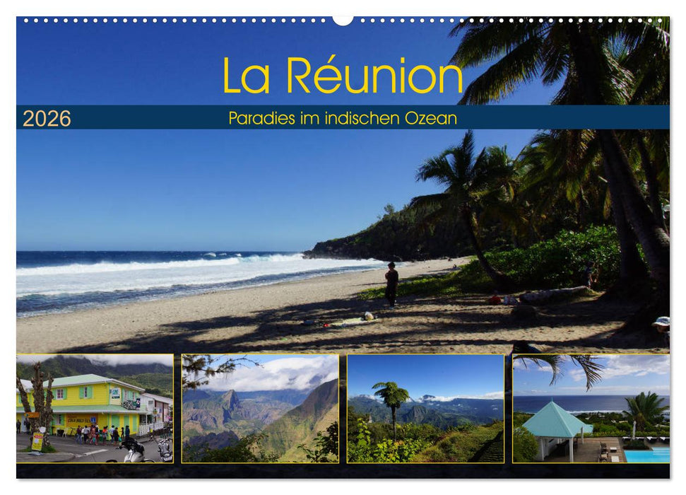 La Réunion - Paradies im indischen Ozean (CALVENDO Wandkalender 2026)