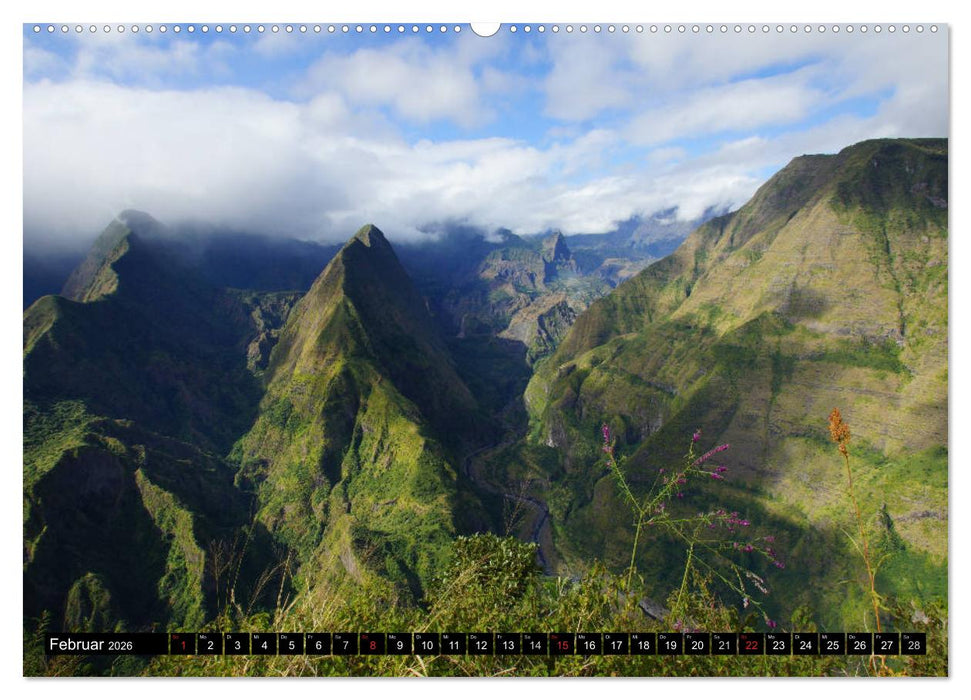 La Réunion - Paradies im indischen Ozean (CALVENDO Wandkalender 2026)