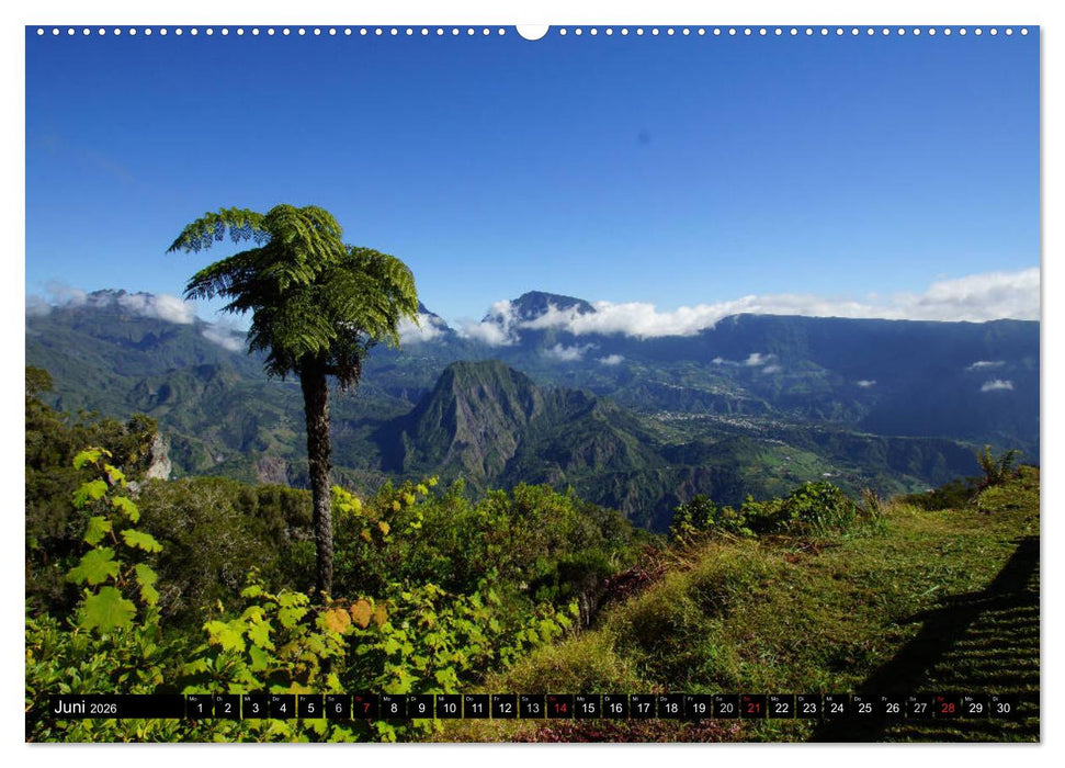 La Réunion - Paradies im indischen Ozean (CALVENDO Wandkalender 2026)