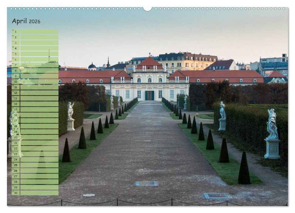 Wien für Liebhaber und Interessierte (CALVENDO Wandkalender 2026)