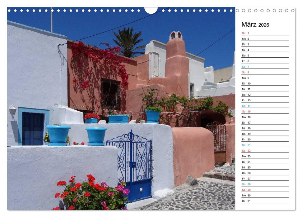 Traumziele in Europa (CALVENDO Wandkalender 2026)