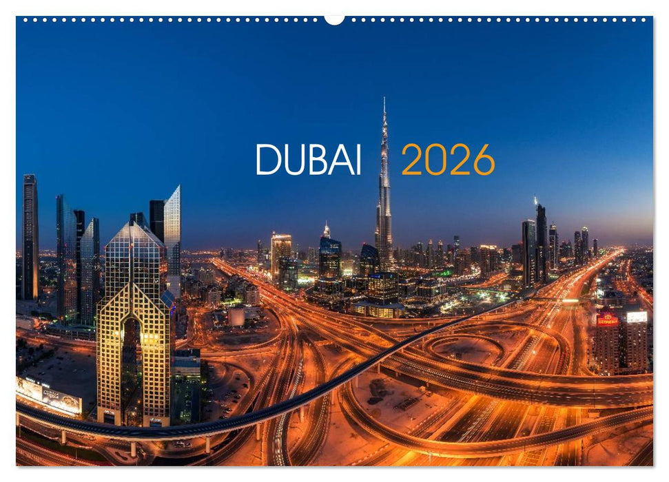 DUBAI - 2026 (CALVENDO Wandkalender 2026)
