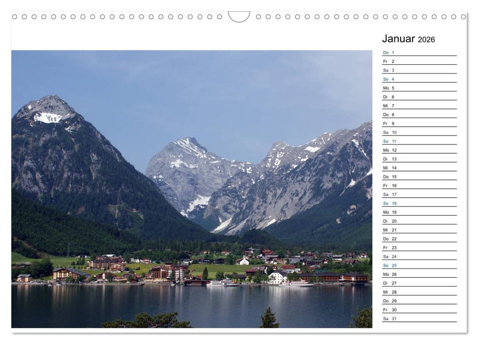 Pertisau am Achensee (CALVENDO Wandkalender 2026)