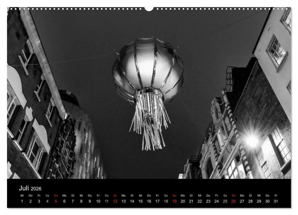 Unterwegs in London (CALVENDO Premium Wandkalender 2026)