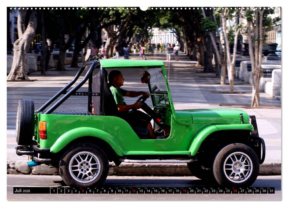 Auto-Legenden: WILLYS (CALVENDO Premium Wandkalender 2026)