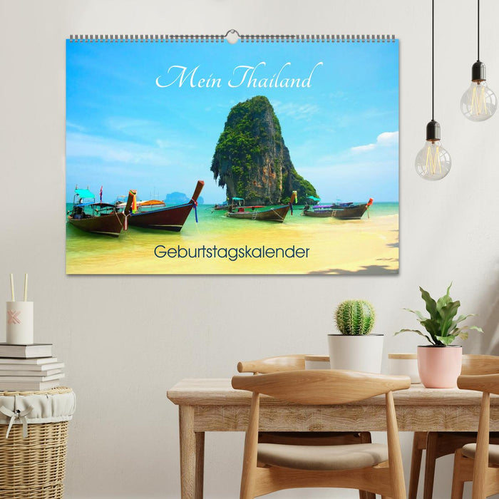 Mein Thailand - Geburtstagskalender (CALVENDO Wandkalender 2026)
