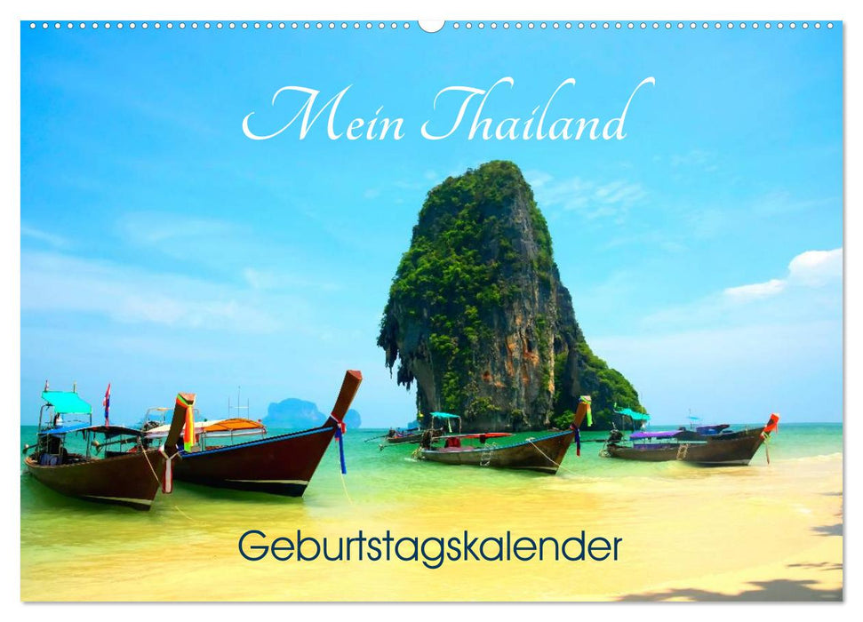 Mein Thailand - Geburtstagskalender (CALVENDO Wandkalender 2026)
