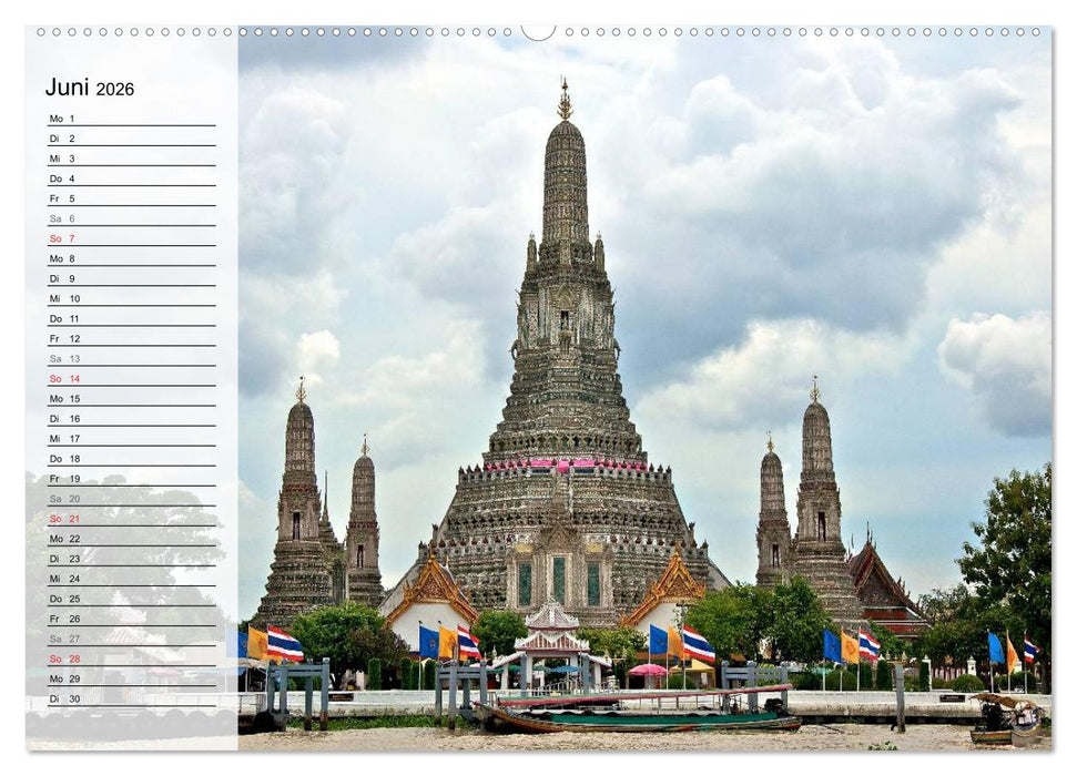 Mein Thailand - Geburtstagskalender (CALVENDO Wandkalender 2026)