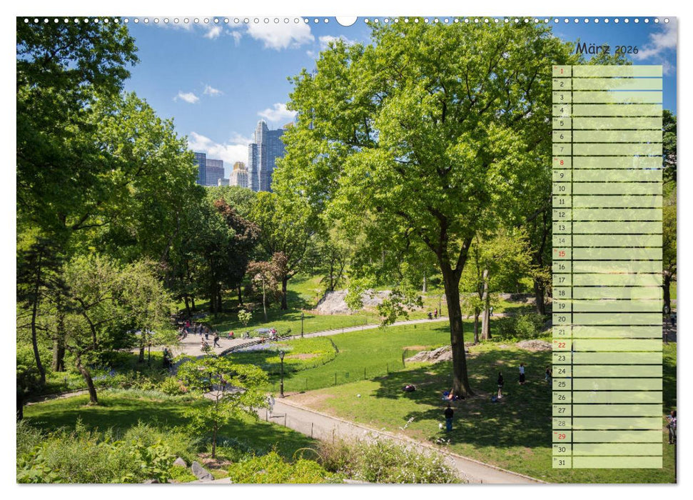 Amerikanische Ostküste (CALVENDO Premium Wandkalender 2026)