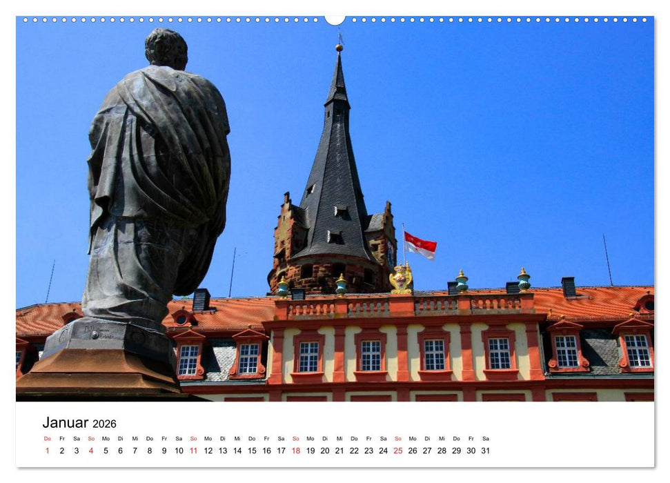 Deutschlands Burgen - Burgen, Schlösser und Ruinen (CALVENDO Premium Wandkalender 2026)