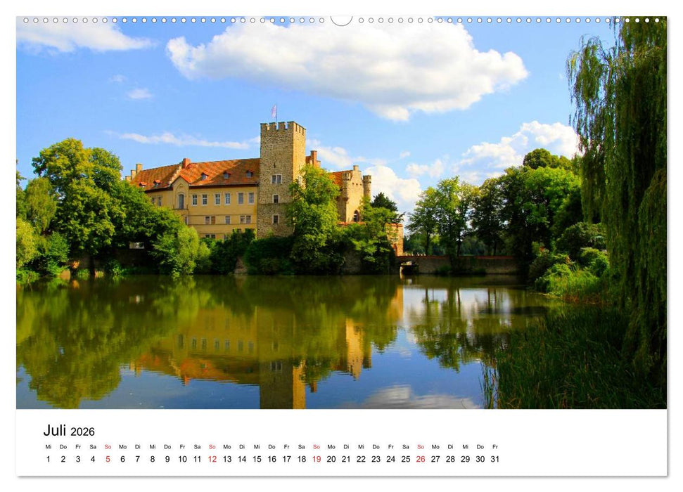 Deutschlands Burgen - Burgen, Schlösser und Ruinen (CALVENDO Premium Wandkalender 2026)