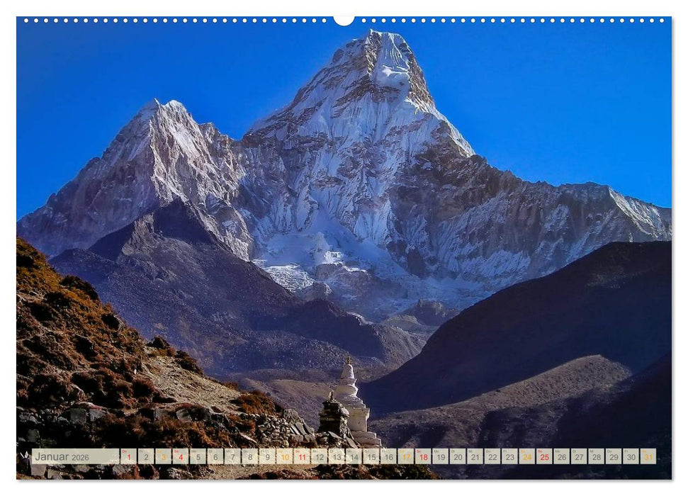 Fernweh - Wunschziele, die Traumziele der Welt entdecken (CALVENDO Premium Wandkalender 2026)