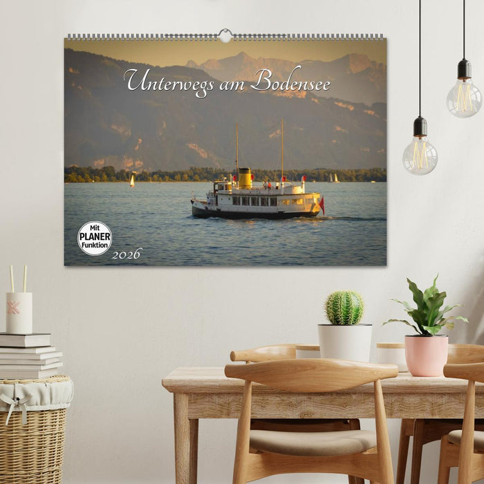 Unterwegs am Bodensee (CALVENDO Wandkalender 2026)