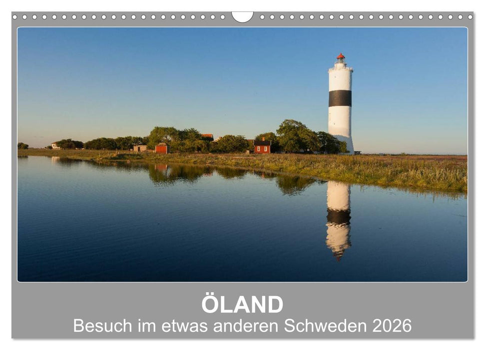 ÖLAND - Besuch im etwas anderen Schweden 2026 (CALVENDO Wandkalender 2026)
