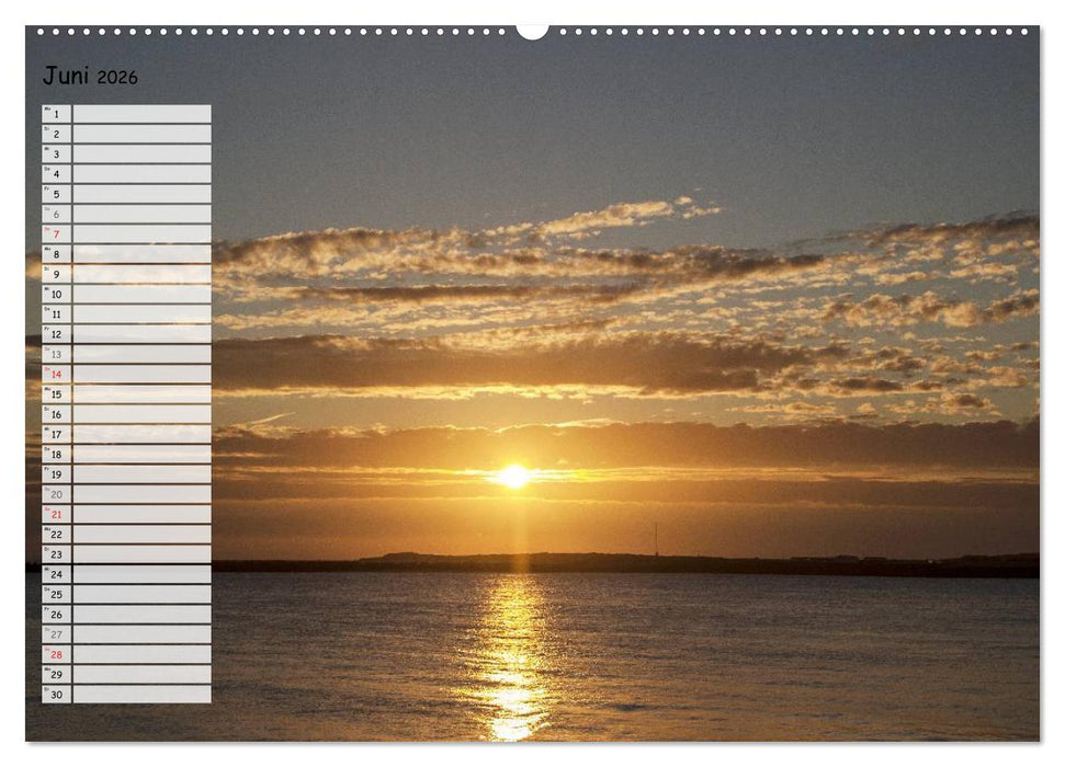Helgoland - idyllische Nordseeinsel (CALVENDO Wandkalender 2026)