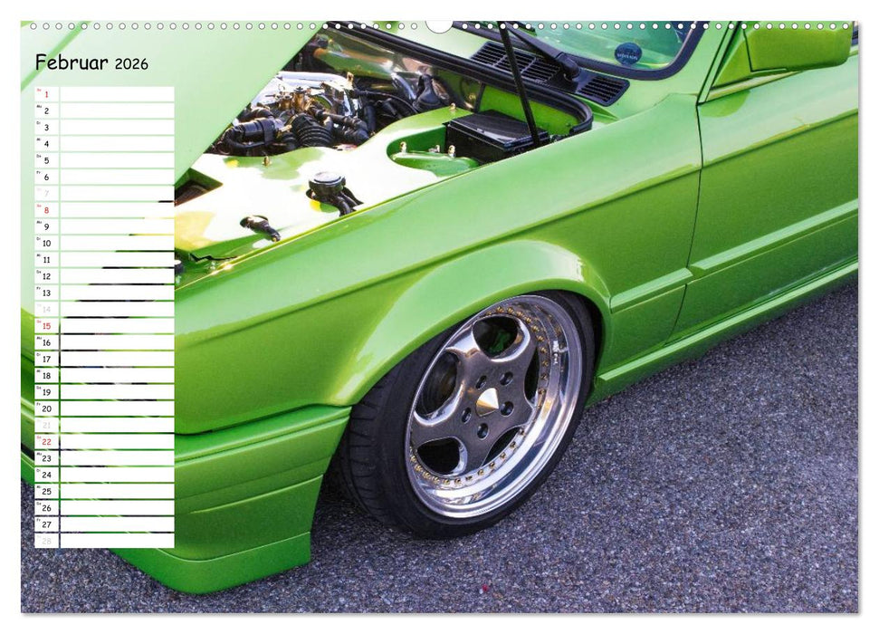 Tuning Power (CALVENDO Wandkalender 2026)