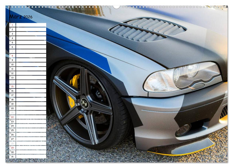 Tuning Power (CALVENDO Wandkalender 2026)