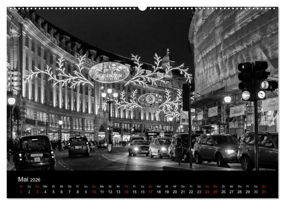 Unterwegs in London (CALVENDO Wandkalender 2026)