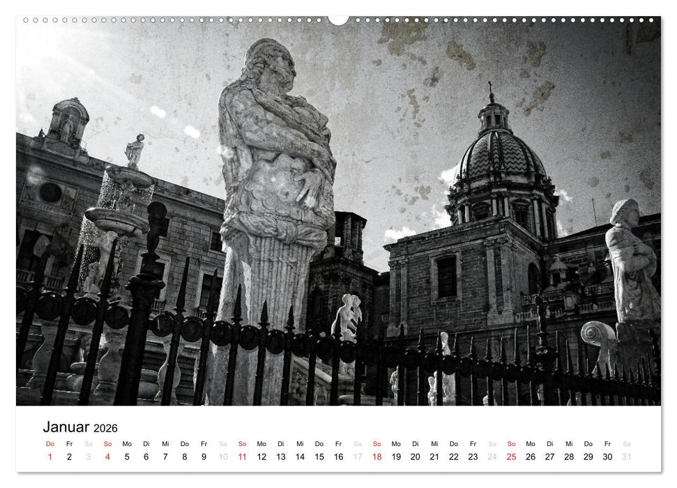 Silberstein porträtiert Palermo (CALVENDO Premium Wandkalender 2026)