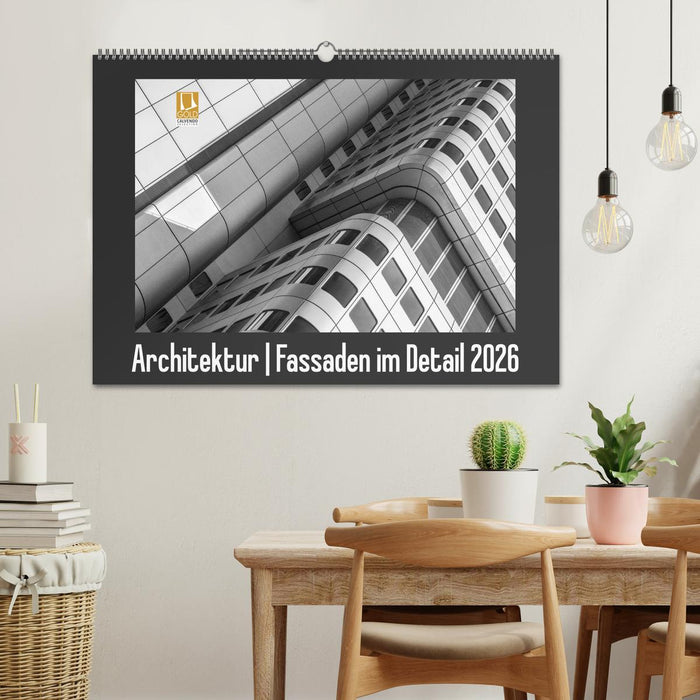Architektur - Fassaden im Detail 2026 (CALVENDO Wandkalender 2026)
