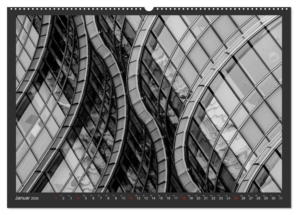 Architektur - Fassaden im Detail 2026 (CALVENDO Wandkalender 2026)