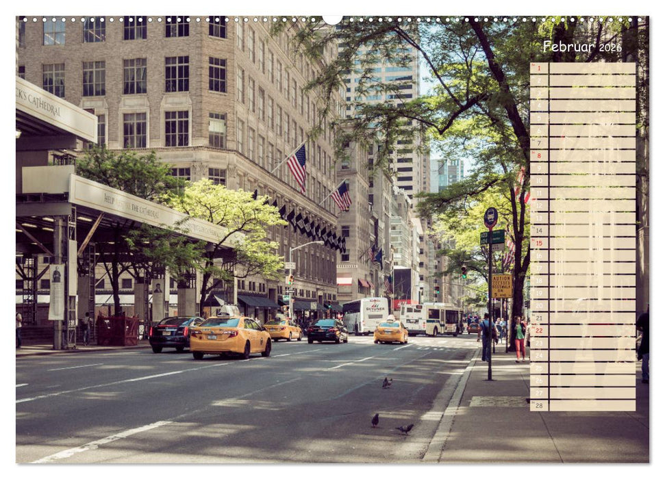 Amerikanische Ostküste (CALVENDO Wandkalender 2026)